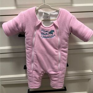 Magic Sleepsuit Pink Baby Sleepsuit